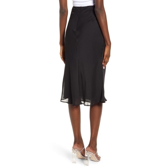 4si3nna STRIPED BIAS SKIRT 💖🛍IN STORES🛍💖 - Picture 2 of 5